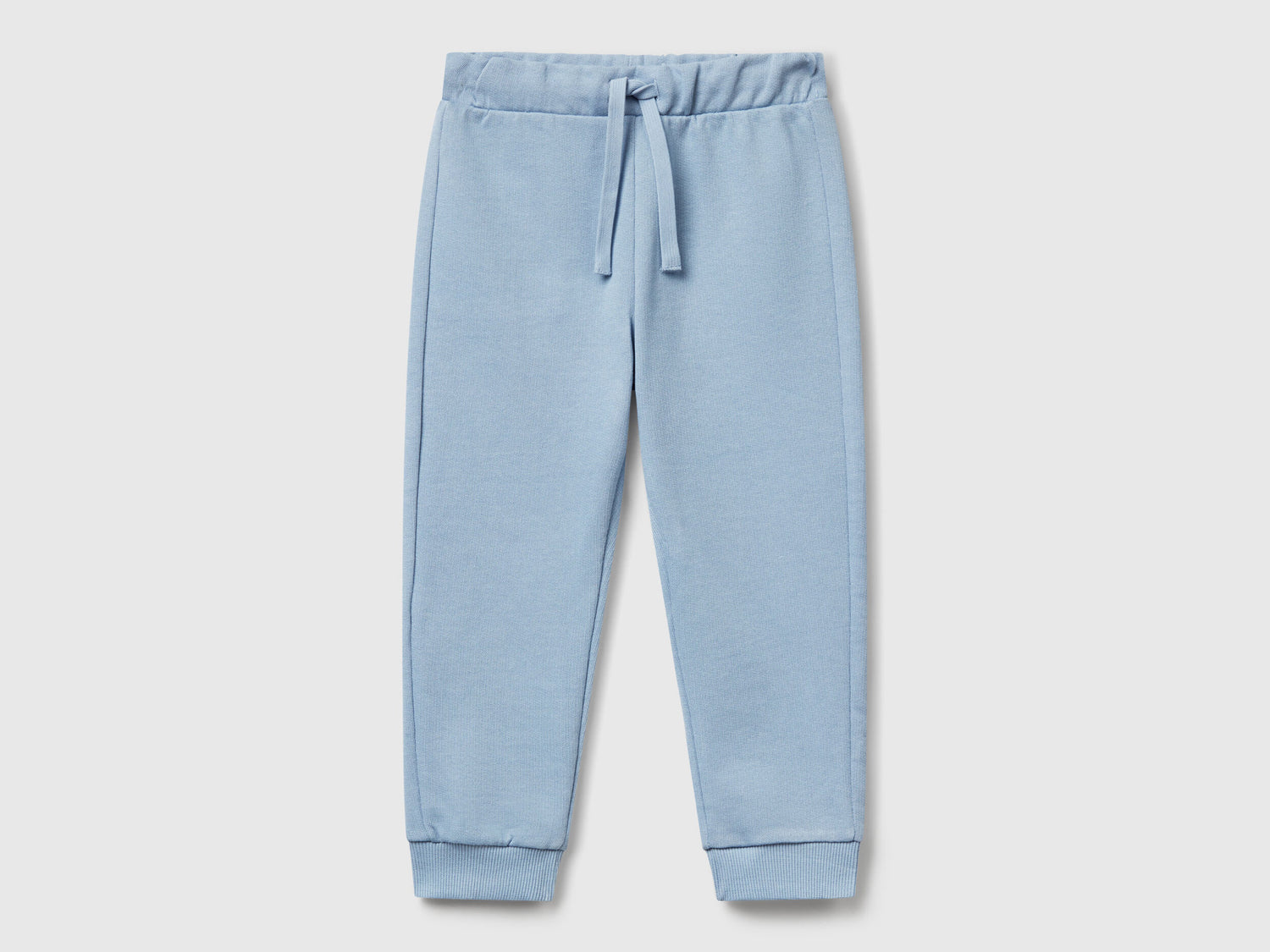 Beneton_Cotton Trousers with Logo_3J70GF010_0W2_01