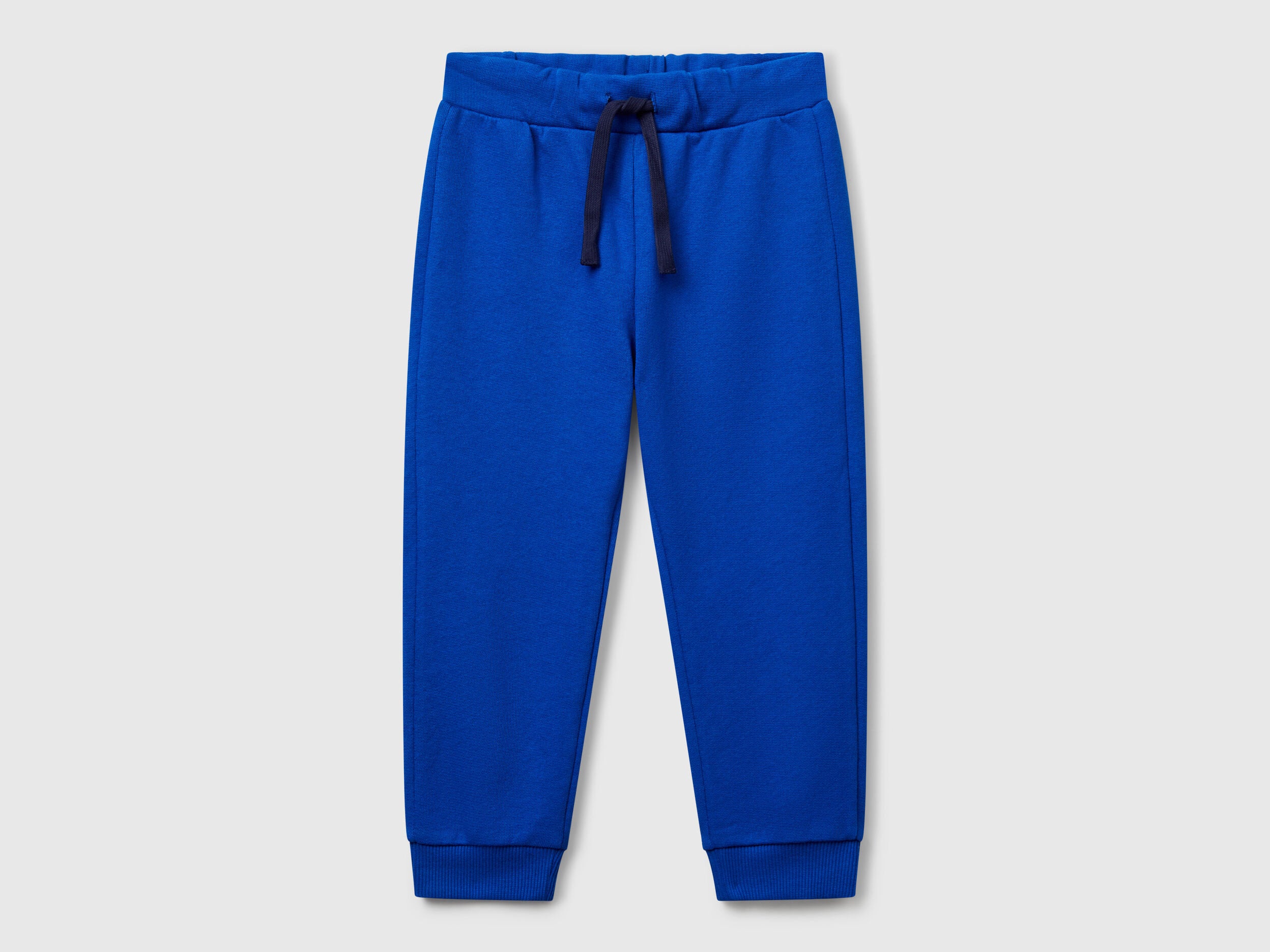 Beneton_Cotton Trousers with Logo_3J70GF010_19R_01
