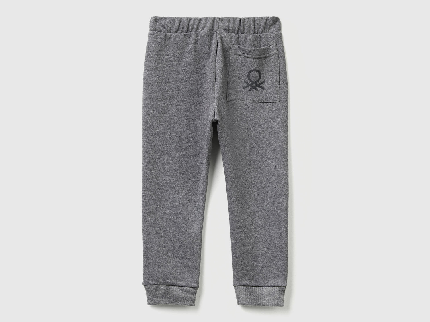 Benetton_Dark Gray_Cotton Trousers with Logo_3J70GF010_507_02