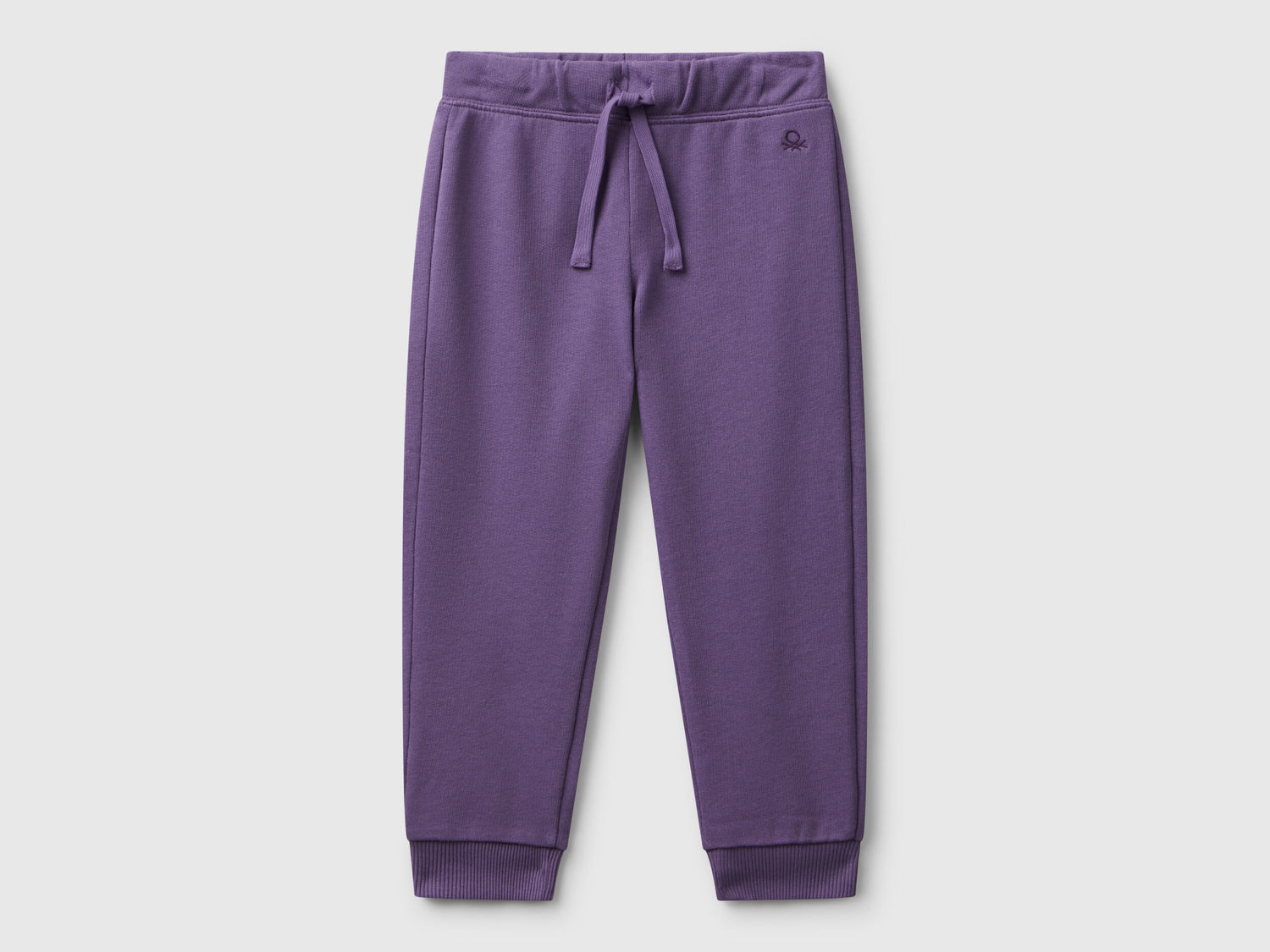 Benetton_Purple_Cotton Sweatpants_3J70GF01N_1V4_01