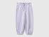 Benetton Lavender Girls Organic Cotton Fleece Joggers SKU: 3J70GF05I_19B Image 01