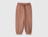 Benetton Brown Boys Organic Cotton Sweatpants SKU: 3J70GF05K_0U3 Image 01