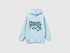 Benetton_Light Blue_Warm Sweatshirt in Cotton with Print_3J73C205C_27G_01