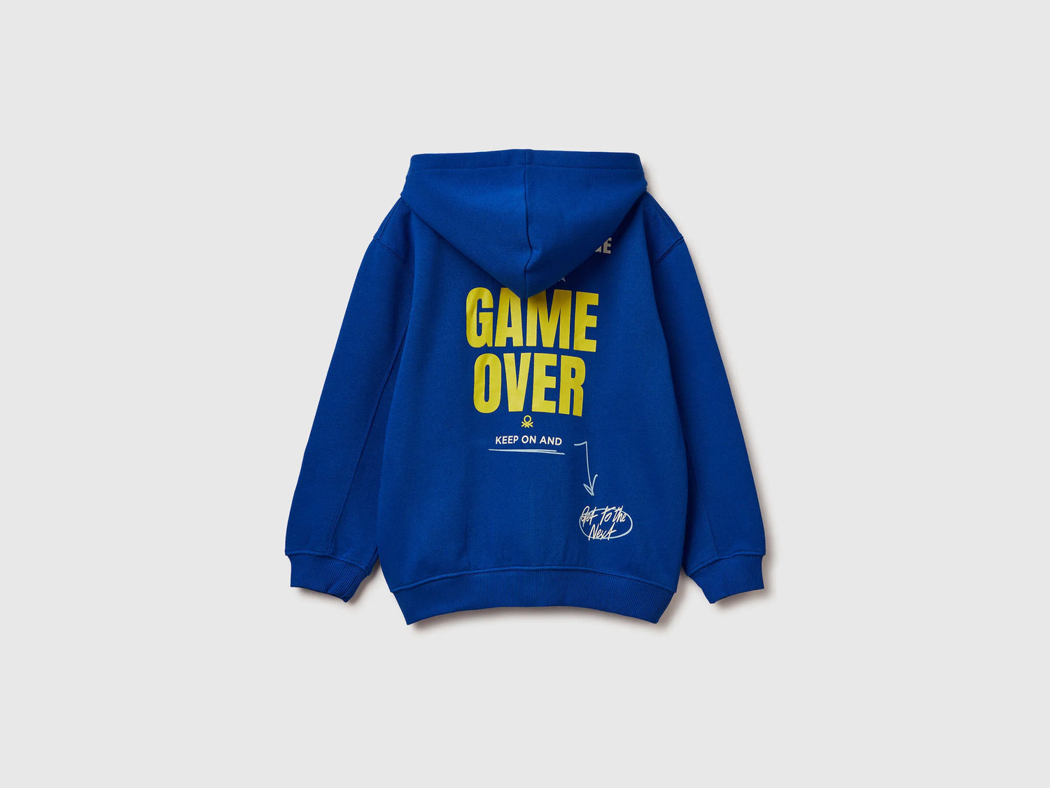 Benetton_Bright Blue_Sweatshirt with Print_3J73C505N_19R_02