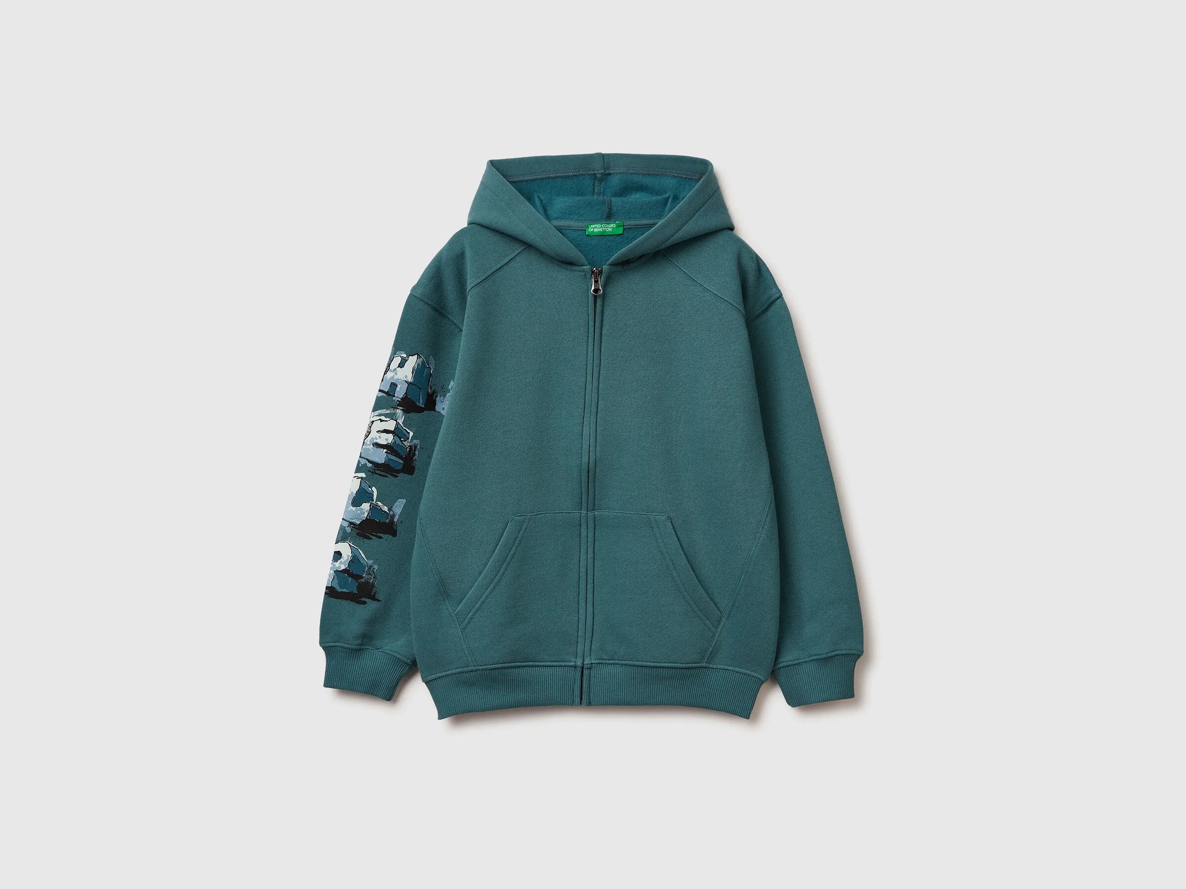 Benetton_Coral_Sweatshirt with Print_3J73C505N_39J_01