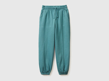 Benetton_Turquoise_Warm Sweat Joggers_3J73CF06S_19W_01