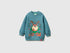 Benetton_Turquoise_Warm Taz ©Looney Tunes Christmas Sweatshirt_3J73G10L3_19W_01