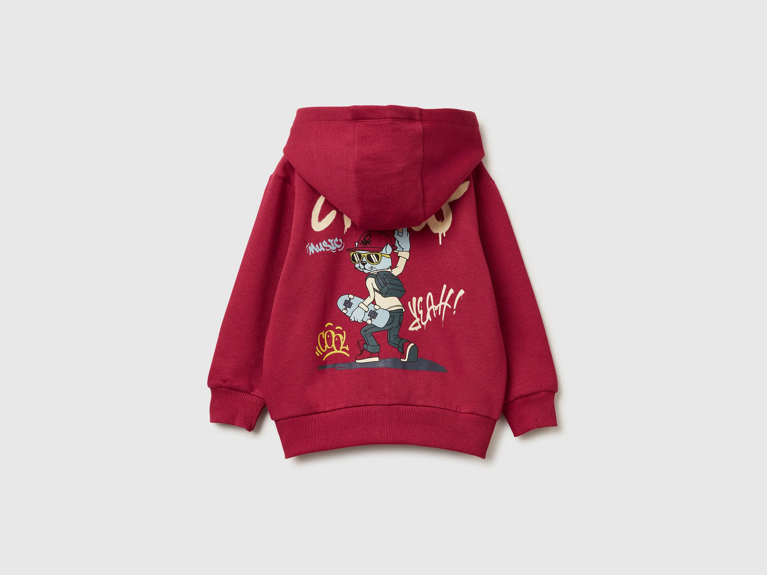 Benetton_Coral_Warm Hoodie with Print_3J73G5046_39J_02