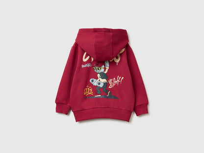 Benetton_Coral_Warm Hoodie with Print_3J73G5046_39J_02