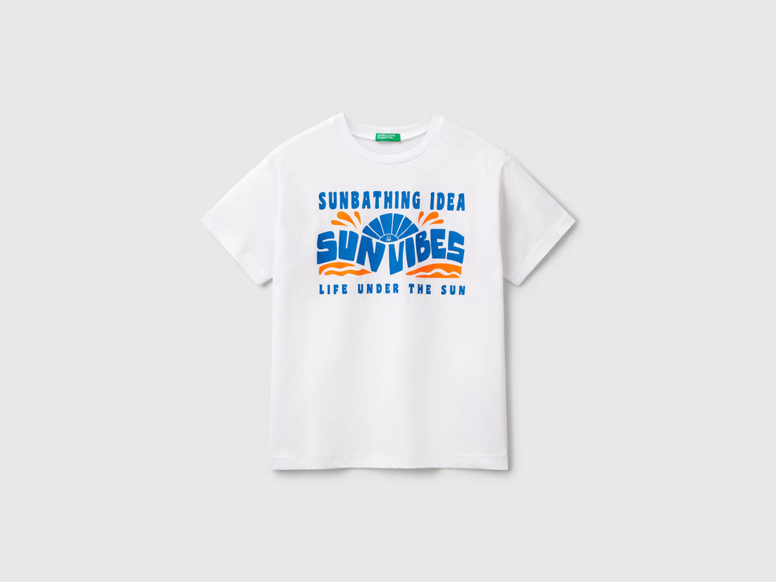 Benetton_T-Shirt with Neon Print_3JERC10PE_101_01