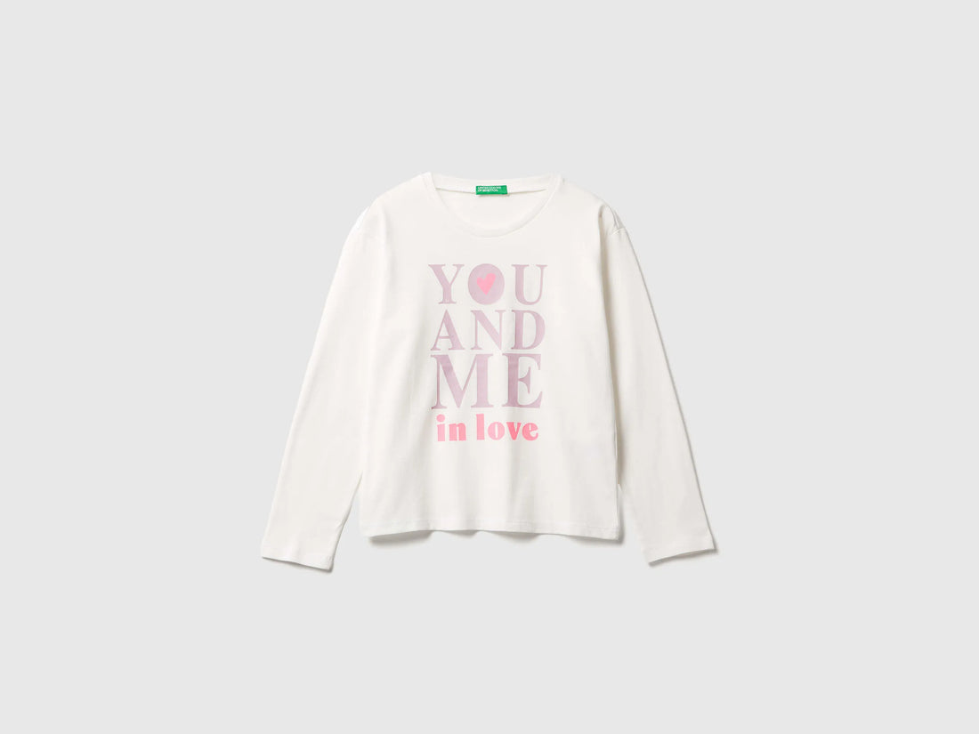 Benetton_Creamy White_T-Shirt with Print_3JERC10QM_074_01