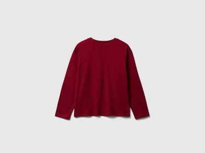 Benetton_Burgundy_T-Shirt with Print_3JERC10QM_236_02