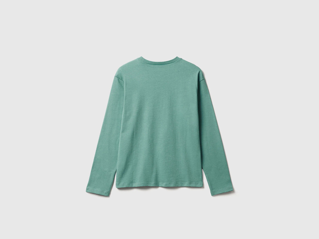 Benetton_Sky Blue_T-Shirt with Print_3JERC10QM_33K_02