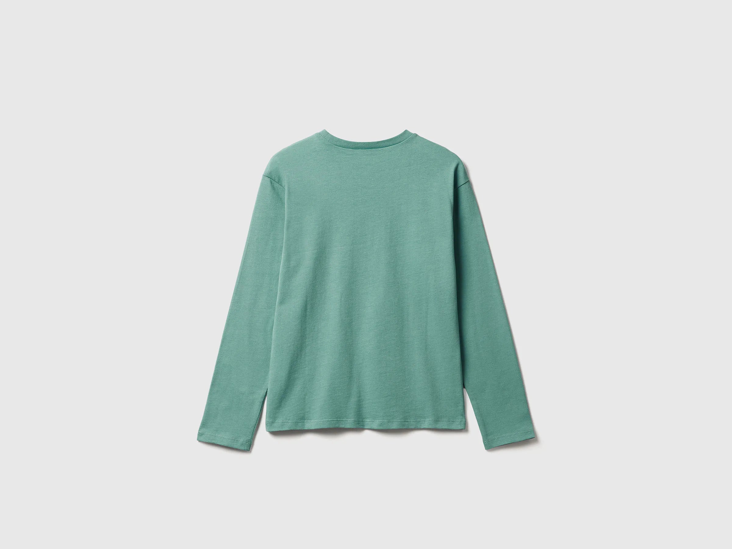 Benetton_Sky Blue_T-Shirt with Print_3JERC10QM_33K_02