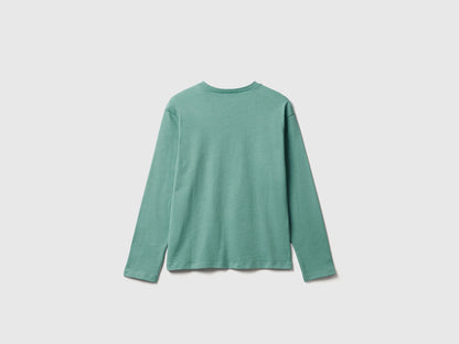 Benetton_Sky Blue_T-Shirt with Print_3JERC10QM_33K_02