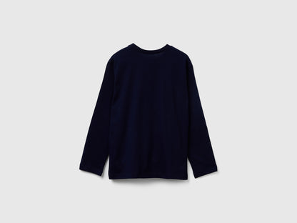 Benetton_Dark Blue_T-Shirt with Print_3JERC10QO_016_02
