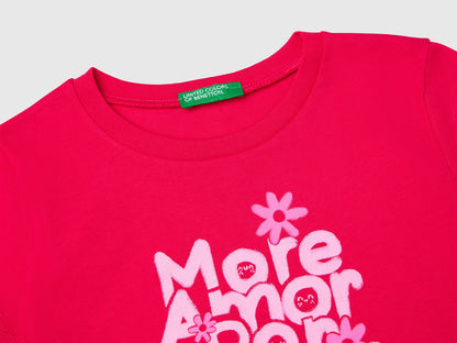 Benetton_T-Shirt with Neon Print_3JERG10J3_02E_03