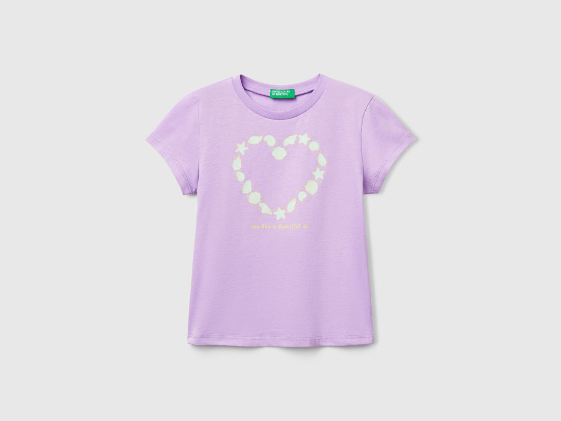 Benetton_T-Shirt with Neon Print_3JERG10J3_07W_01