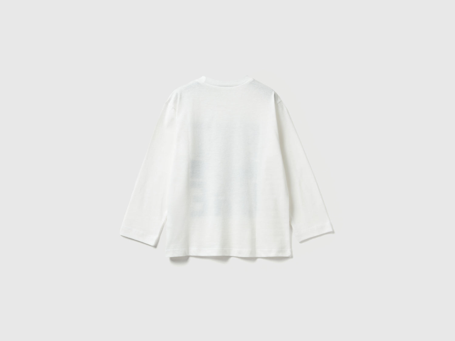 Benetton_Creamy White_T-Shirt with Print_3JERG10K5_074_02