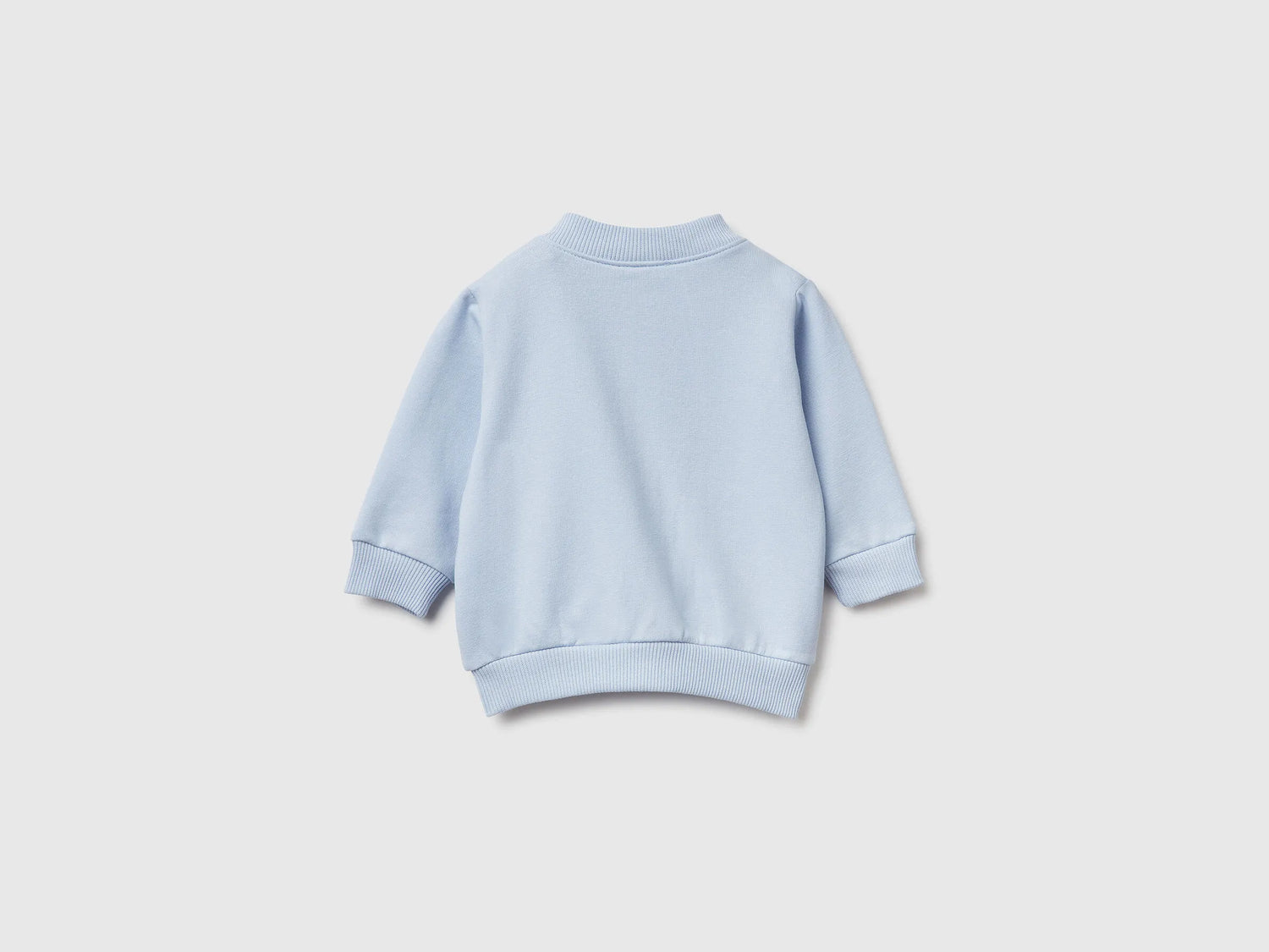 Benetton_Sky Blue_Warm Sweatshirt with Logo Print_3K1CA501S_081_02
