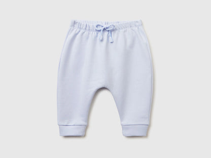 Benetton_Sky Blue_Warm Sweat Trousers with Pocket_3K1CAF02J_081_01