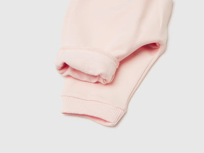 Benetton_Soft Pink_Warm Sweat Trousers with Pocket_3K1CAF02J_1B7_03