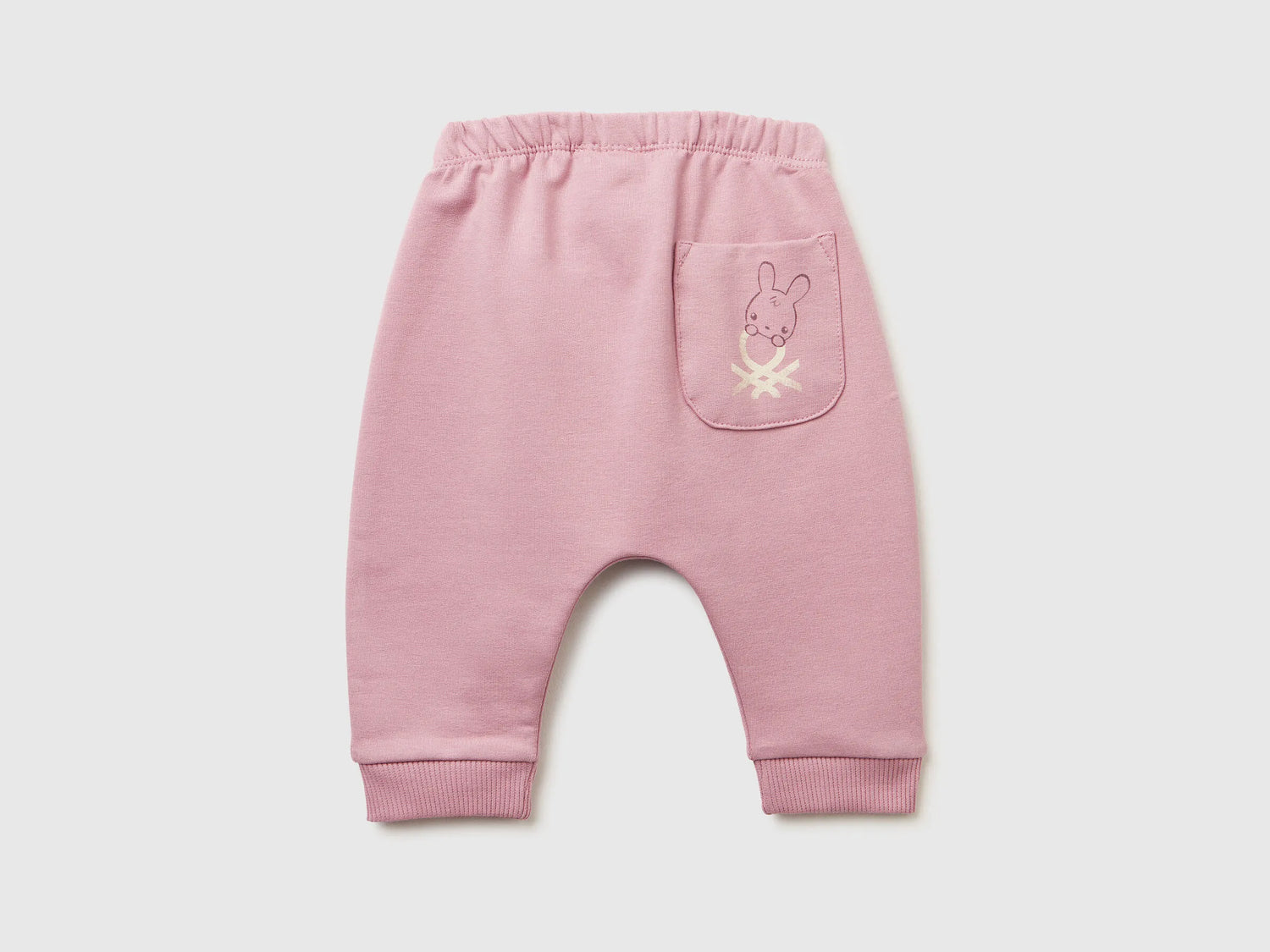 Benetton_Mauve_Warm Sweat Trousers with Pocket_3K1CAF02J_25U_02