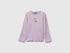 Benetton_Lavender_T-Shirt with Embroidery_3KIEG10KK_0W1_01