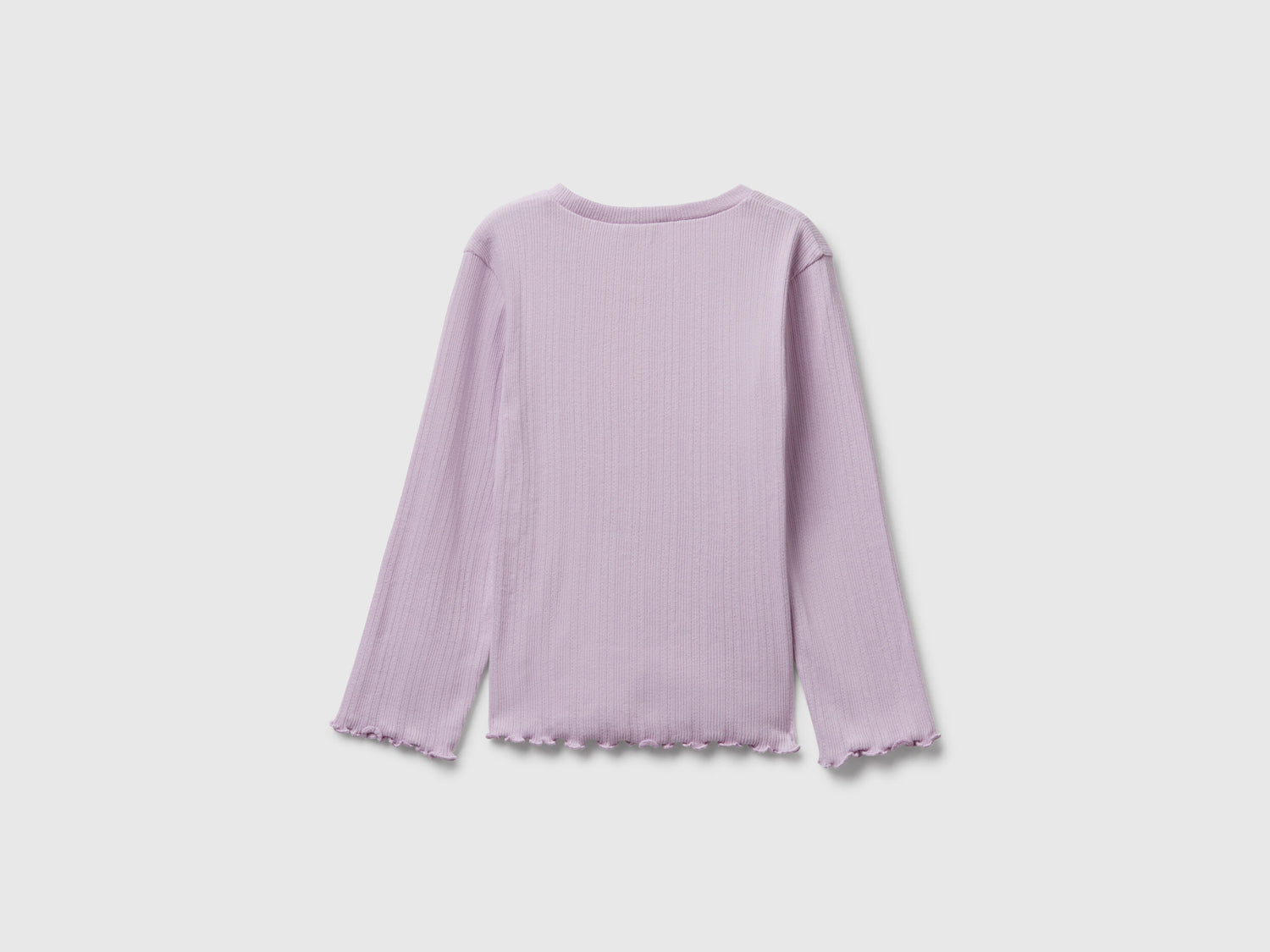 Benetton_Lavender_T-Shirt with Embroidery_3KIEG10KK_0W1_02