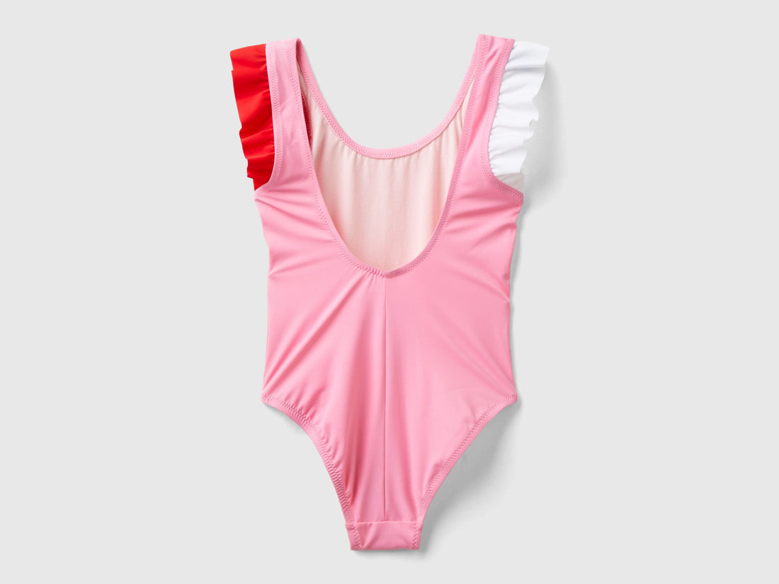 One Piece Swimsuit With Ruffles In Econyl_3L030I00K_98E_02