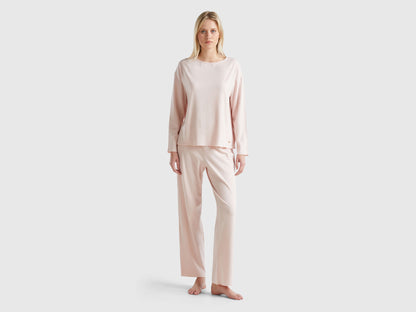 Warm Stretch Cotton Pyjamas_3L333P02Y_68Q_01