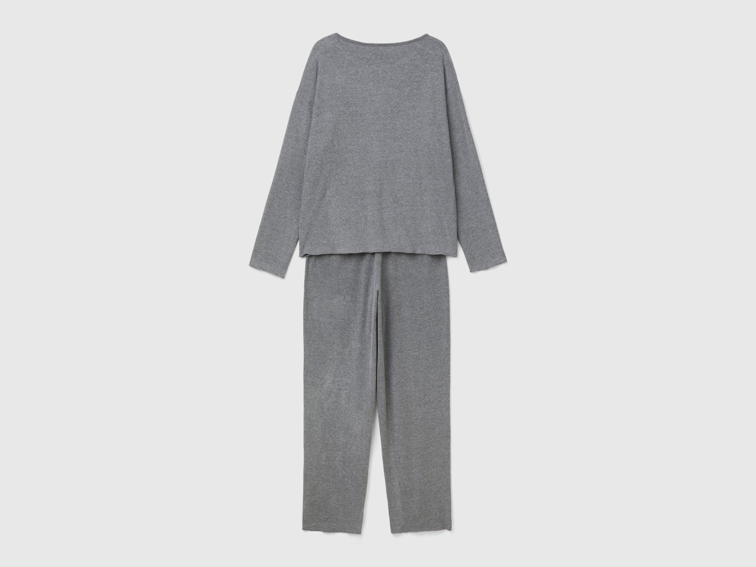 Warm Stretch Cotton Pyjamas_3L333P02Y_903_05