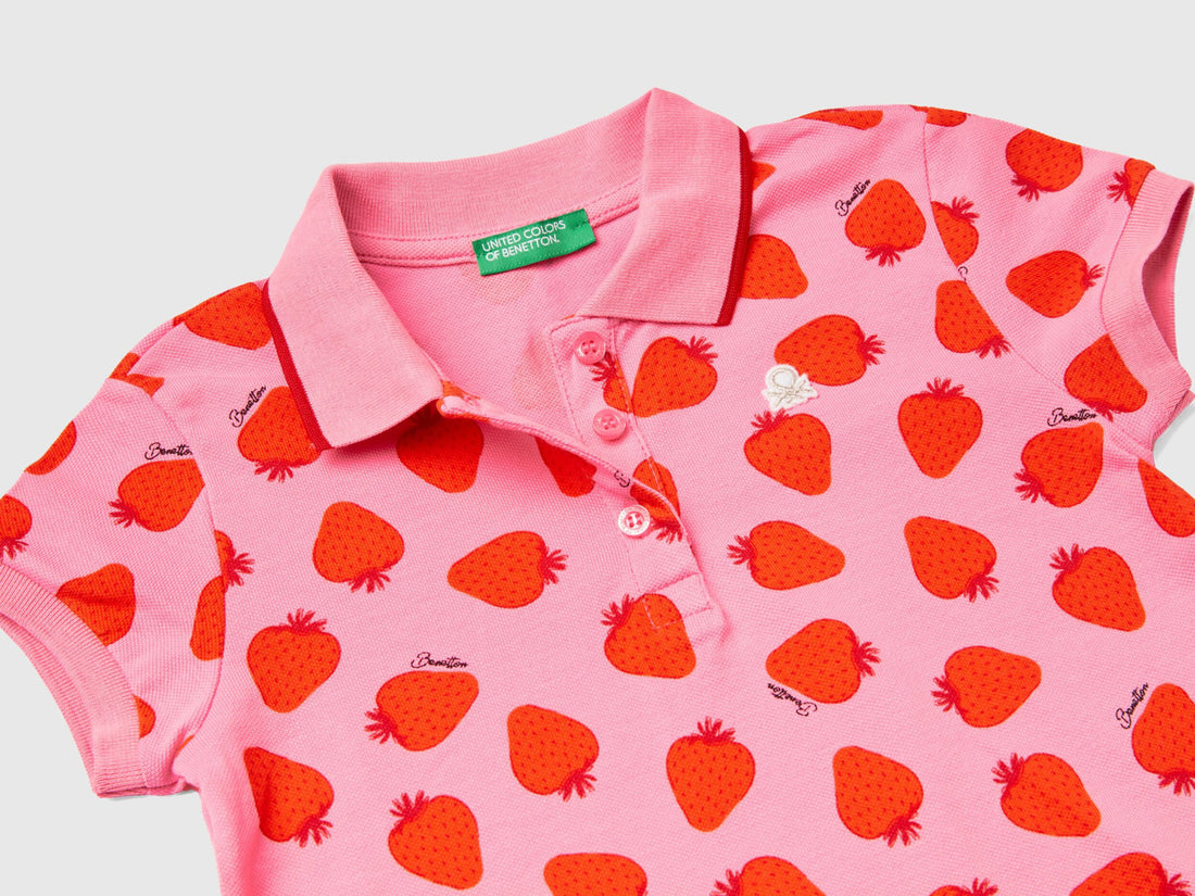 Pink Polo With Strawberry Pattern_3Lryg300Q_84A_02