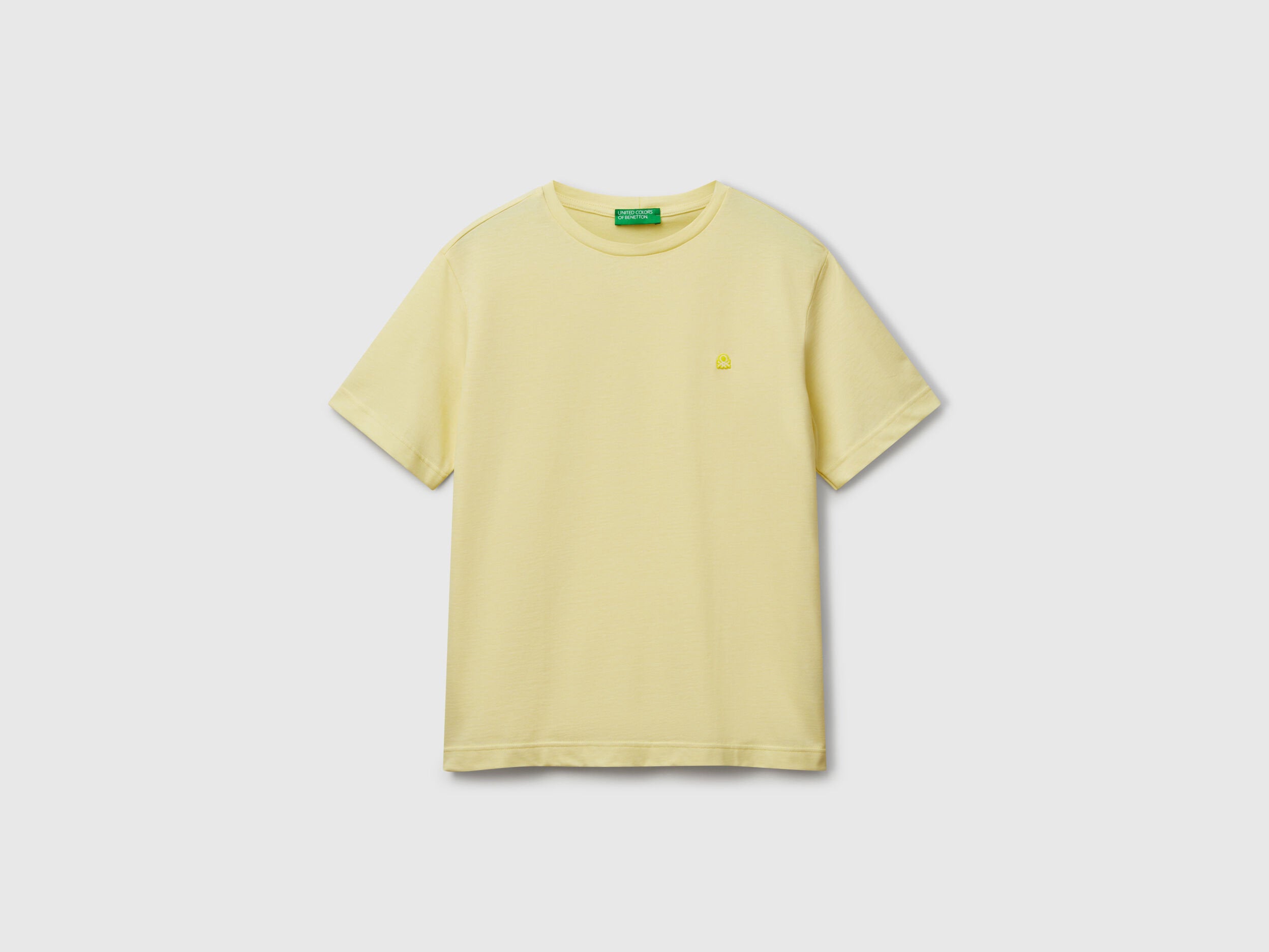 Benetton_T-Shirt in Micro Pique_3M4WU1088_70Z_03