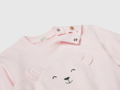 Benetton_Pink_Sweatshirt with Embroidery and Patches_3MDSA1061_00H_03