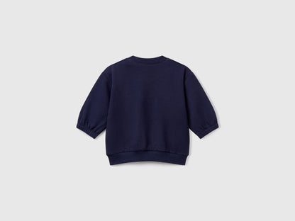 Benetton_Blue_Sweatshirt with Embroidery and Patches_3MDSA1061_252_02