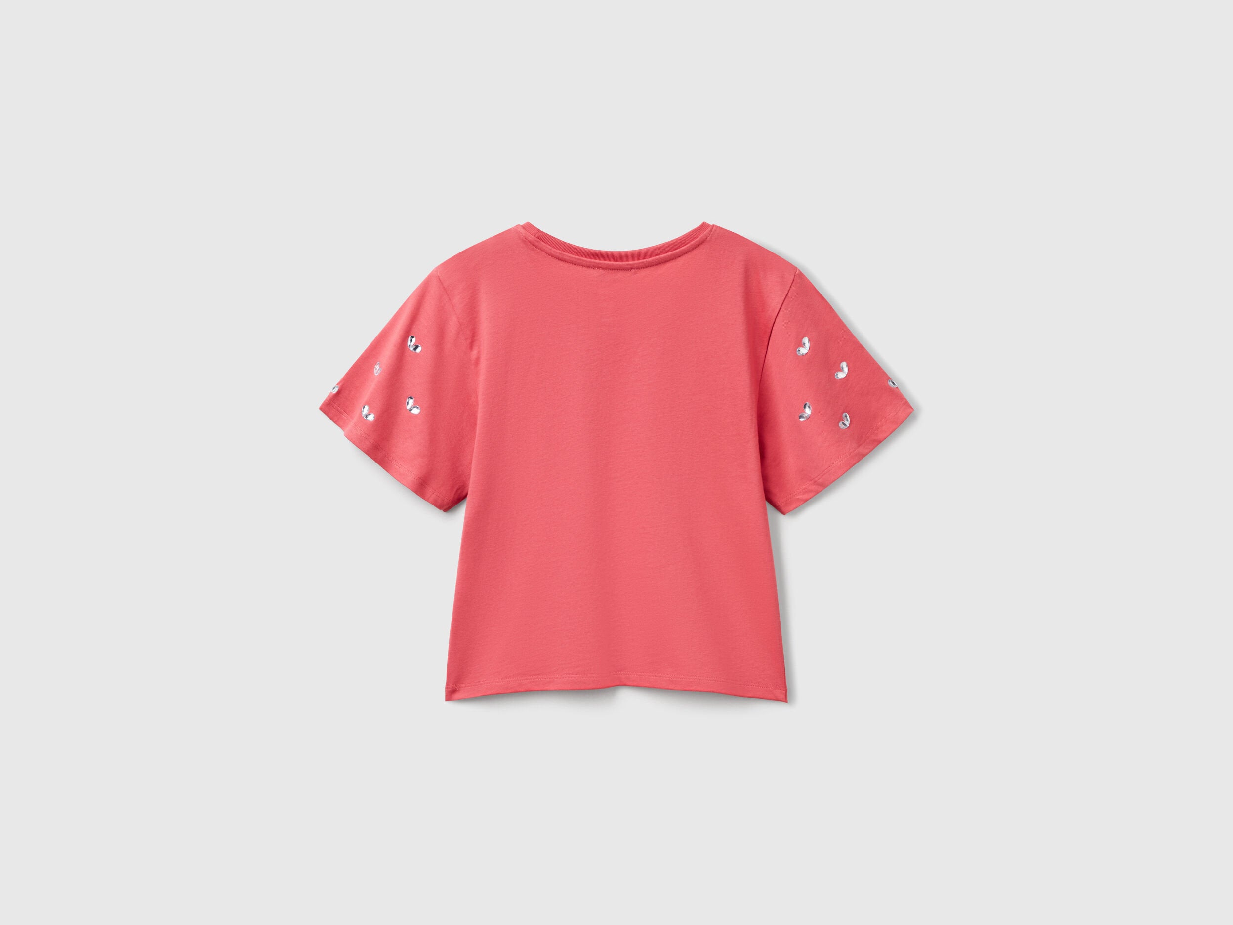 Benetton_T-Shirt with Rhinestone Sleeves_3MI5C10O1_11F_02
