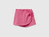 Benetton Pink Girls Knotted Culottes SKU: 3MI5G9028_01T Image 01