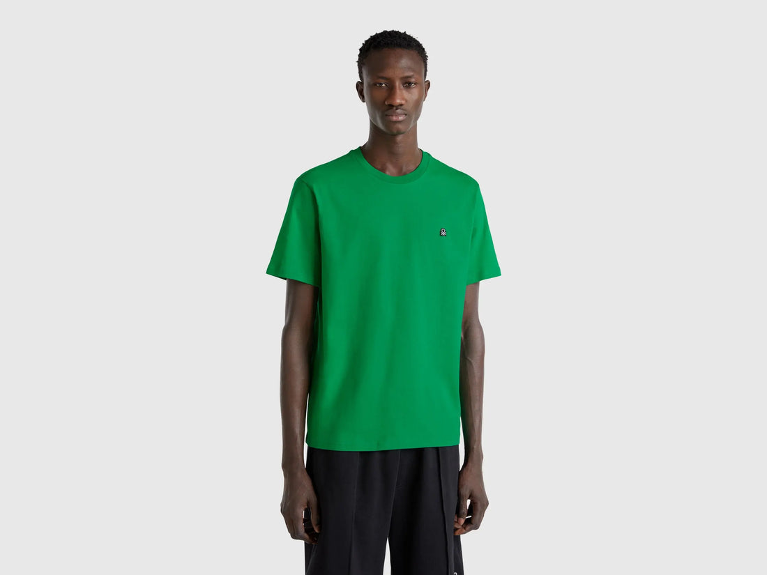 Benetton_Cotton Basic T-Shirt_3MI5J1AF7_708_01