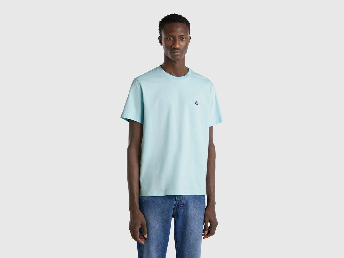 Benetton_Cotton Basic T-Shirt_3MI5J1AF7_84A_01