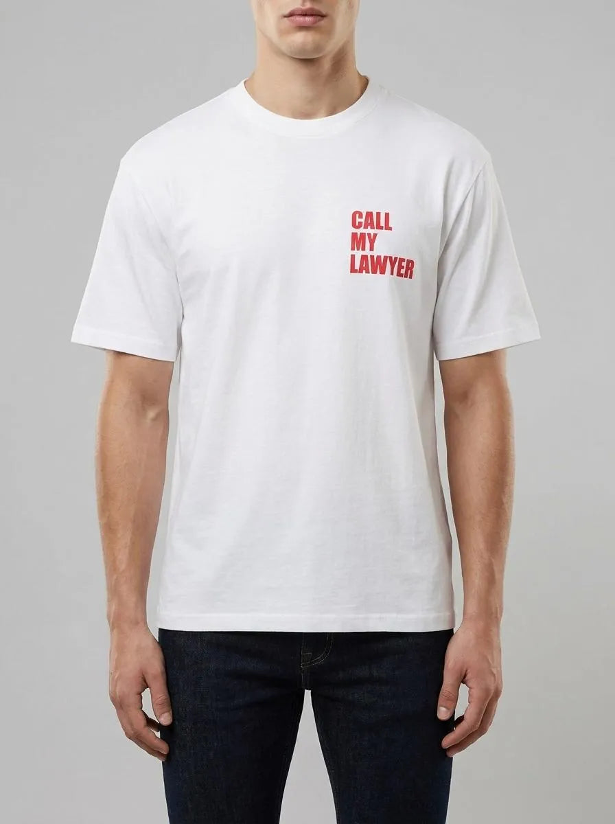 Benetton White Men Relaxed Fit T-Shirt with Print SKU: 3MI5U10BW_905 Image 00
