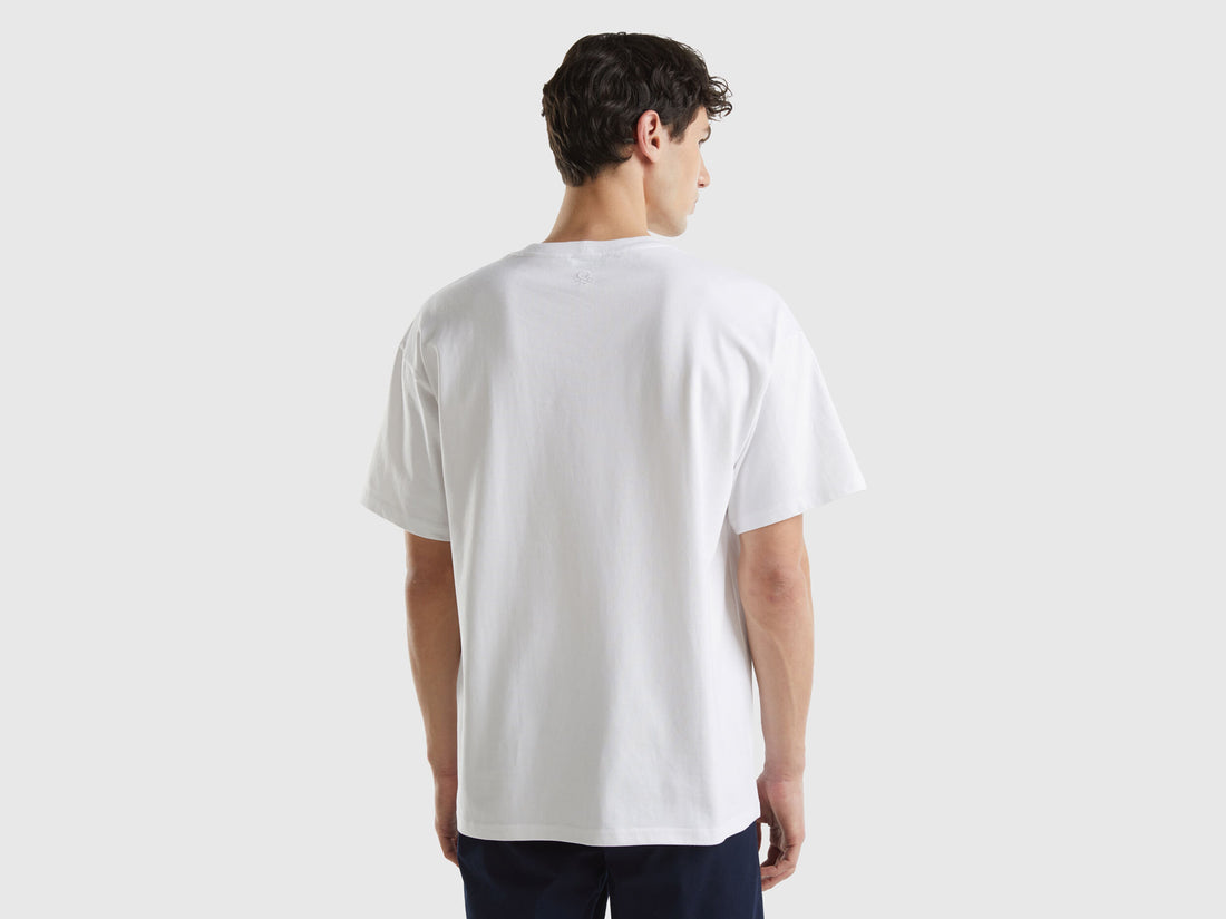 Oversized T-Shirt In Organic Cotton_3MI6U108T_101_02