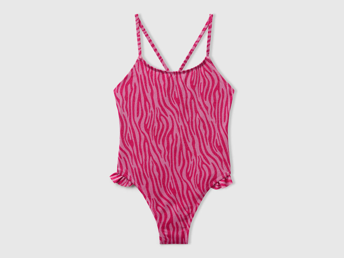 Benetton_Animal Print One-Piece Swimsuit_3MNR0I00Q_69R_01
