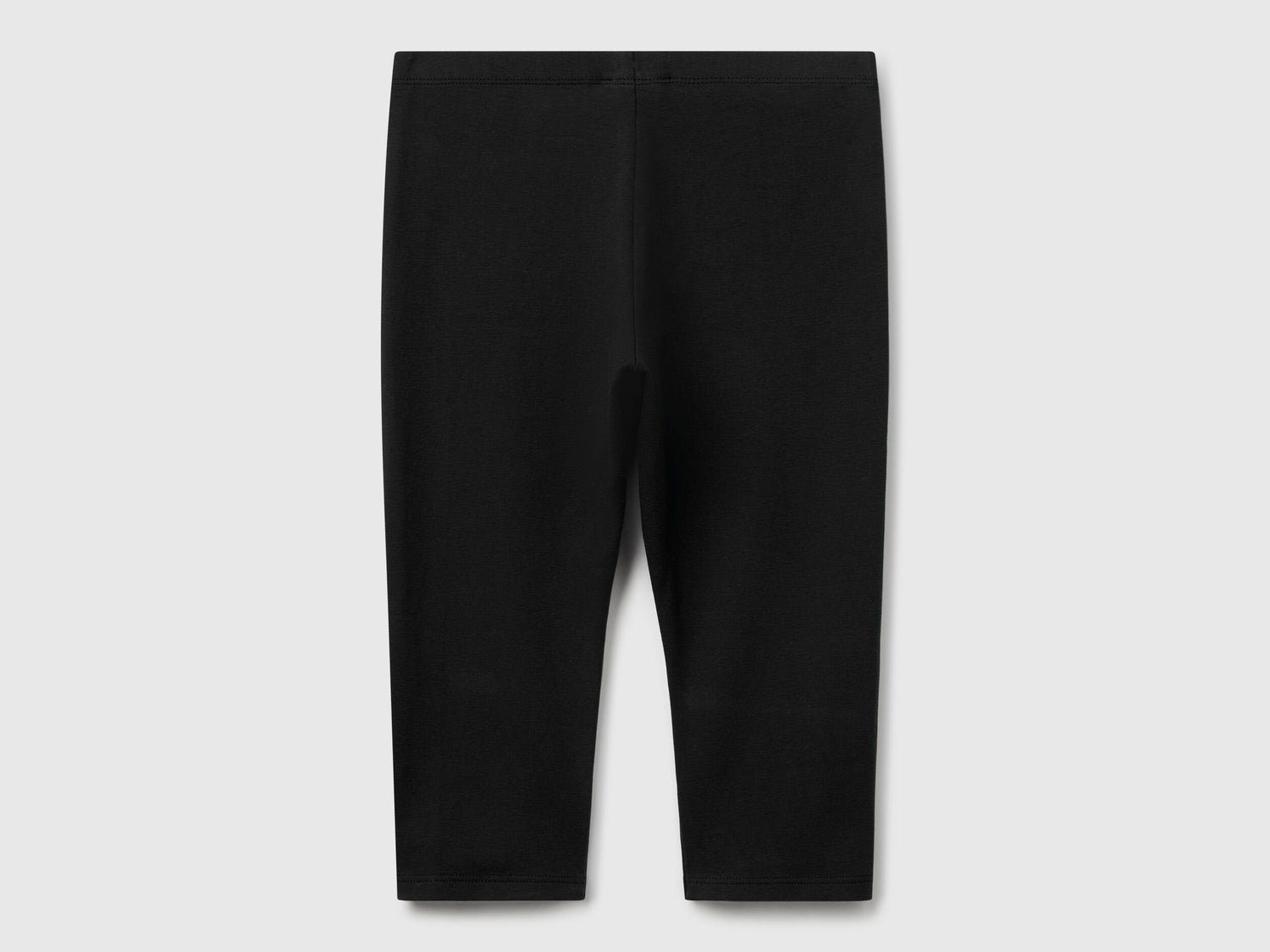 Beneton_Knee-Length Stretch Cotton Leggings_3MT1CF02J_100_02