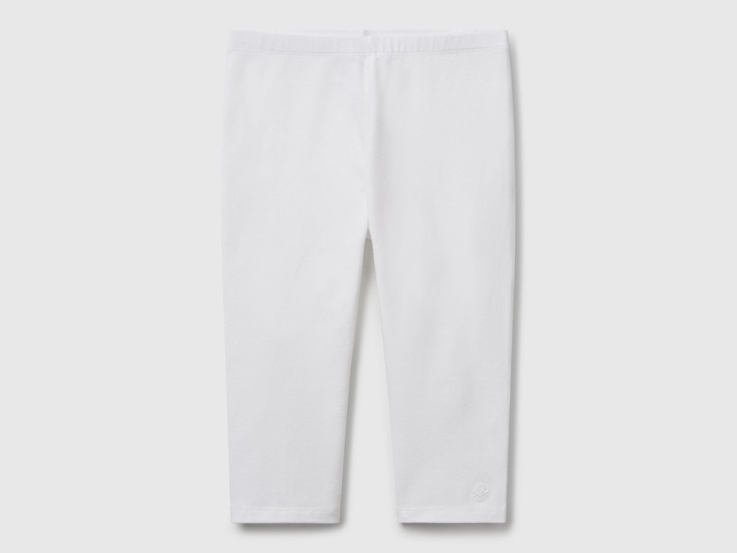 Beneton_Knee-Length Stretch Cotton Leggings_3MT1CF02J_101_01