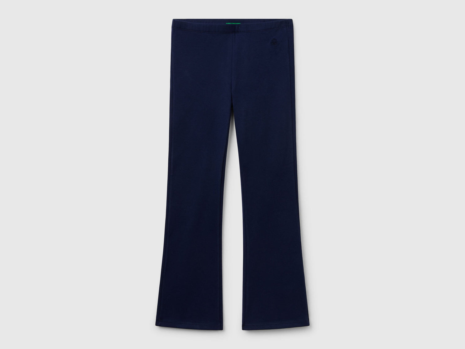 Benetton_Flared Leggings in Stretch Cotton_3MT1CF037_252_01