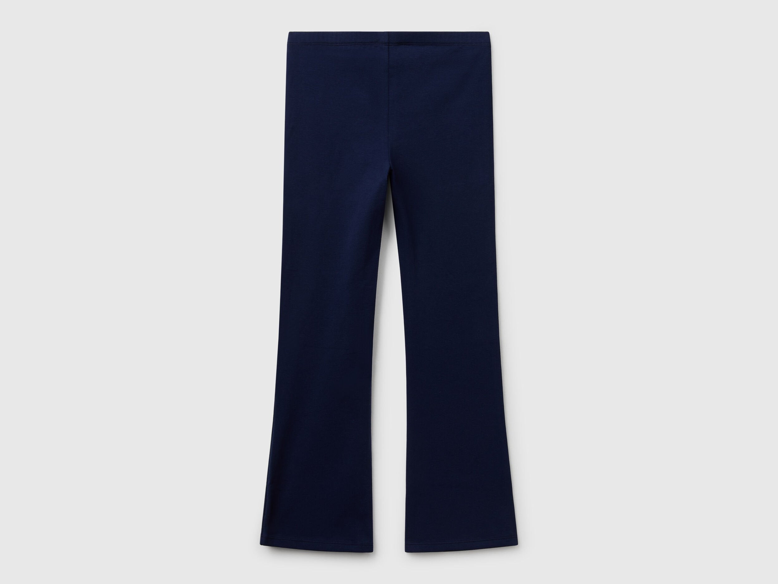 Benetton_Flared Leggings in Stretch Cotton_3MT1CF037_252_02