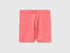 Benetton Pink Girls Stretch Cotton Short Leggings SKU: 3MT1G900R_35Q Image 01
