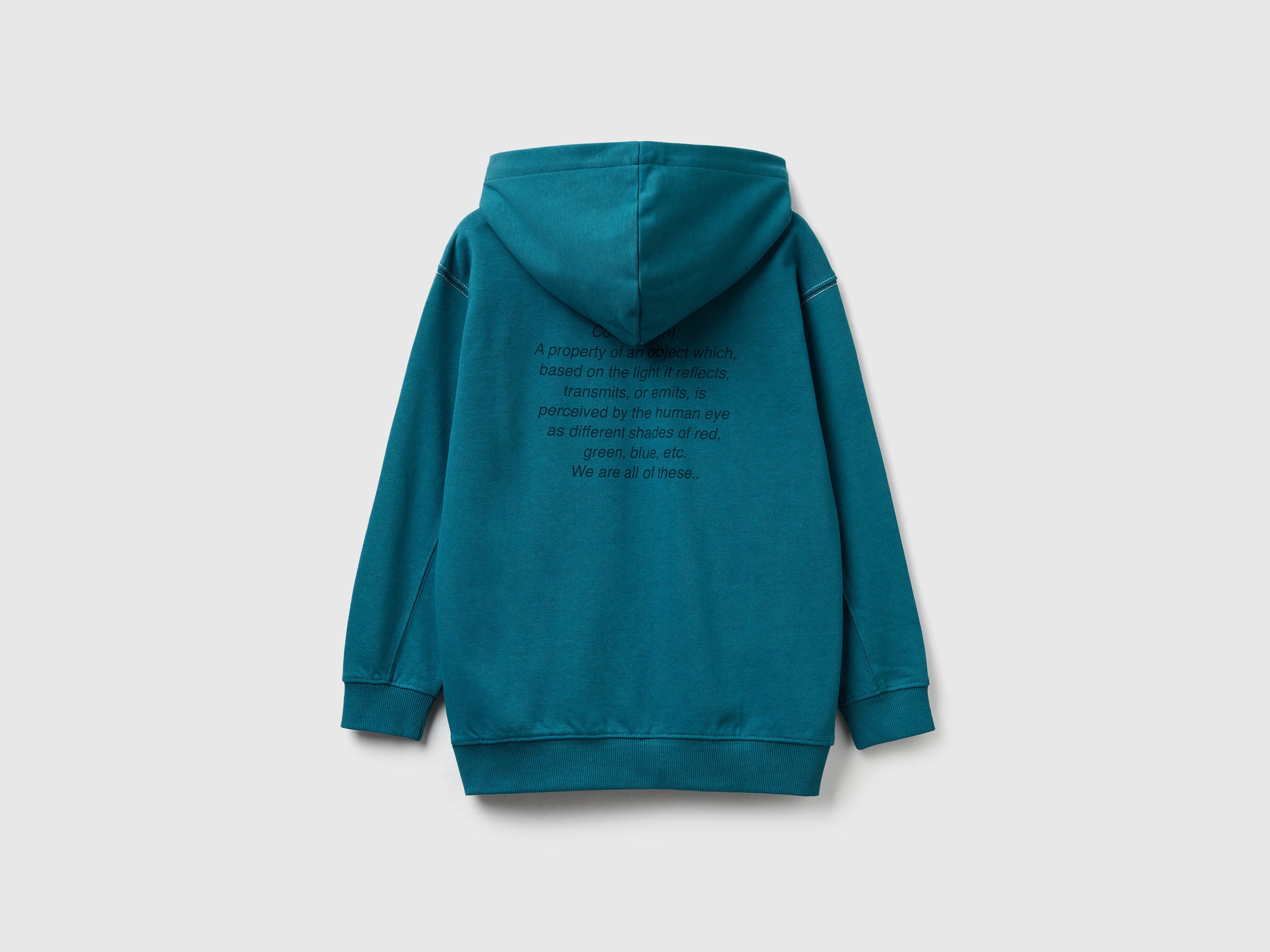 Benetton_Teal_Oversized Sweatshirt with Bold Print_3NBMC205A_3C5_02