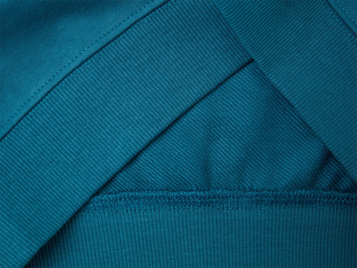 Benetton_Teal_Oversized Sweatshirt with Bold Print_3NBMC205A_3C5_03